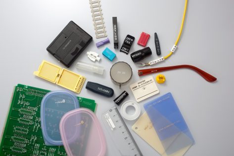 Resin-molded parts